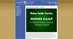 Desktop Screenshot of maineguideandoutfitterservices.com